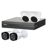2MP 2 Bullet 2 Eyeball HDCVI Surveillance Kit