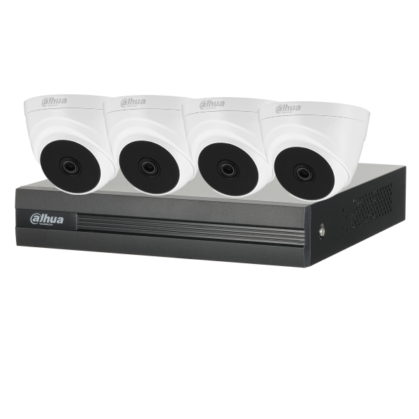 2MP 4 Eyeball HDCVI Surveillance Kit